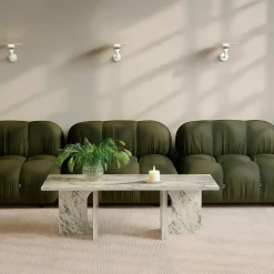 Belid Væglamper>Væglampe Diablo Mattvitt/Krom