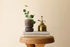 Bergs Potter Potteskjulere>Krukke Hoff RAW, diameter 14 cm Vulcano Roca-keramik