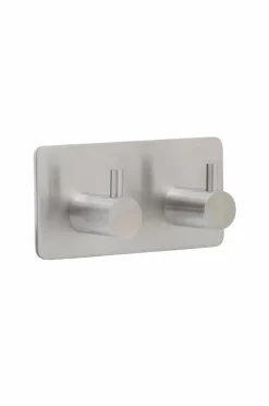 Beslag Design Badeværelsestilbehør>Base 220 - 2 kroge Børstet