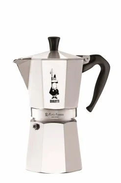 Bialetti Moka-maskine 9 kopper Moka Sølv