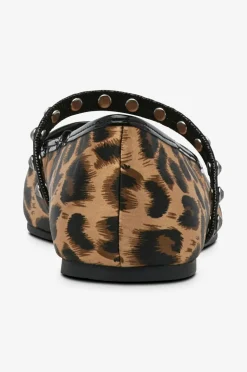 Bianco Ballerinasko biaRose Karré Mary Jane Elastic Rhinestone Satin Leo Best