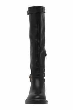 Bianco Støvler biaPaloma Knee High Boot Smooth Leather Black