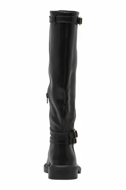 Bianco Støvler biaPaloma Knee High Boot Smooth Leather Black