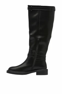 Bianco Støvler biaPaloma Knee High Boot Smooth Leather Black