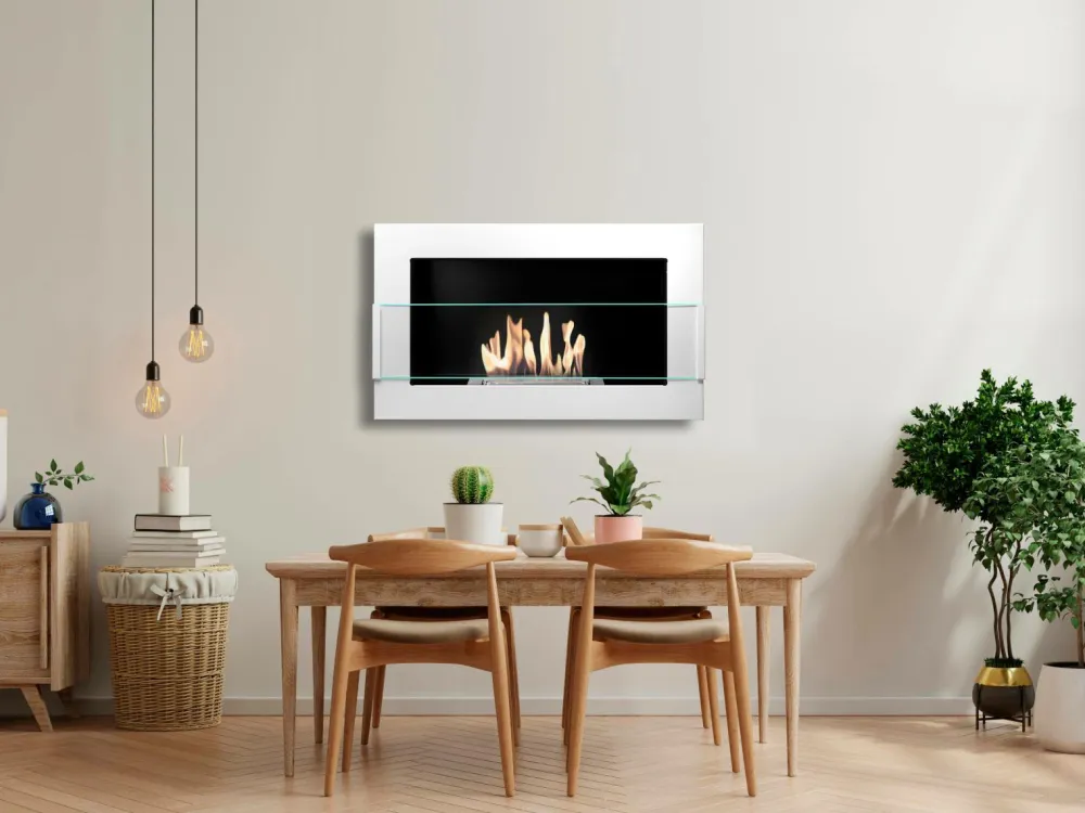 Biopejs Butikken Biopejse>Etanolkamin 65 cm Hvid / blank