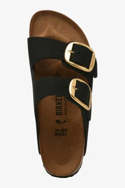 Birkenstock Hjemmesko>Sandaler Arizona Big Buckle Black (gold)