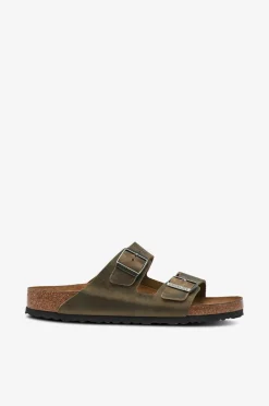 Birkenstock Sandaler Arizona Sfb Leoi Faded Khaki Best