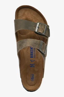 Birkenstock Sandaler Arizona Sfb Leoi Faded Khaki Best