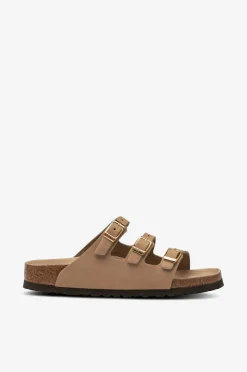 Birkenstock Sandaler Florida Lenb Hex Sandcastle Best