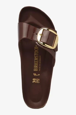 Birkenstock Sandaler Madrid BB NL High Shine Hex Chocolate New