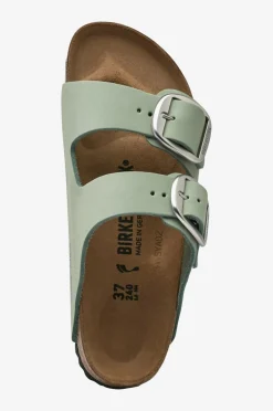 Birkenstock Hjemmesko>Sandaler Arizona Big Buckle LENB Pure sage