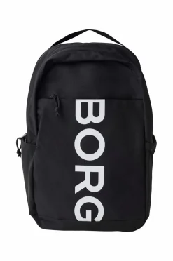 Björn Borg Tasker|Tasker>Rygsæk Borg Logo Backpack L Black beauty