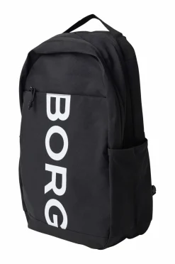 Björn Borg Tasker|Tasker>Rygsæk Borg Logo Backpack L Black beauty