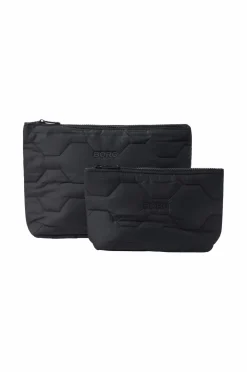 Björn Borg Kufferter|Tasker>Toilettasker Borg Quilted Set 2-pak Black beauty