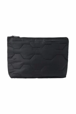 Björn Borg Kufferter|Tasker>Toilettasker Borg Quilted Set 2-pak Black beauty