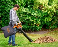 Black & Decker Værktøj & Have>Løvblæser 2500W Blæse- & Sugefunktion