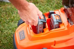 Black & Decker Plæneklipper 2x18V 2,5Ah 33cm Batteri medfølger
