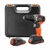 Black & Decker Slagboremaskine 18V lithium-ion 2X1,5AH Outlet