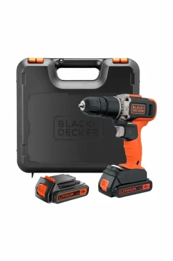 Black & Decker Slagboremaskine 18V lithium-ion 2X1,5AH Outlet