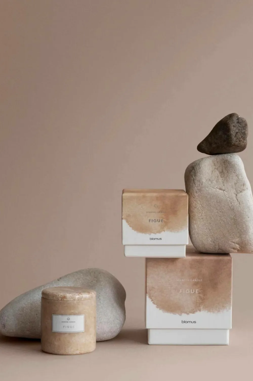 Blomus Rumduft>Duftlys Frabli 10 cm Figue Indian Tan