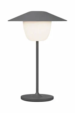 Blomus Udendørsbelysning|Genopladelige Lamper>LED-lampe Ani Mini 21,5 cm Varm grå