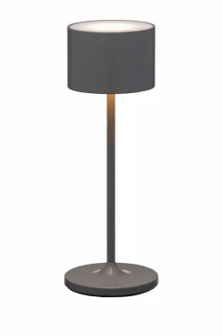 Blomus Udendørsbelysning|Genopladelige Lamper>LED-lampe Farol Mini 19,5 cm Varm grå