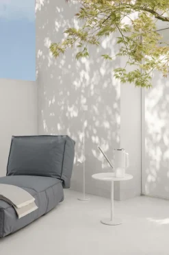 Blomus Mobil gulvlampe LED Farol 115 cm Mat hvid hvid Clearance