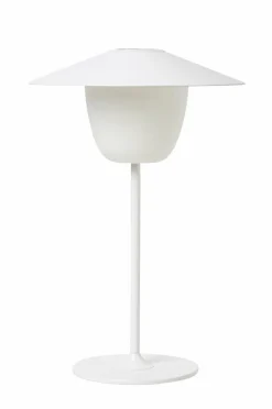Blomus Udendørsbelysning|Genopladelige Lamper>Mobil lampe LED Ani 36 cm Mat hvid hvid