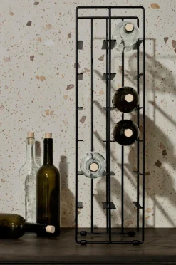 Blomus Småopbevaring>Vinreol Pilare 12 flasker Sort