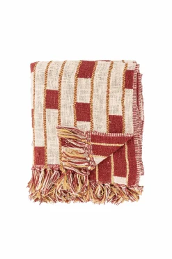 Bloomingville Tæpper & Plaider>Cang Kast Rød