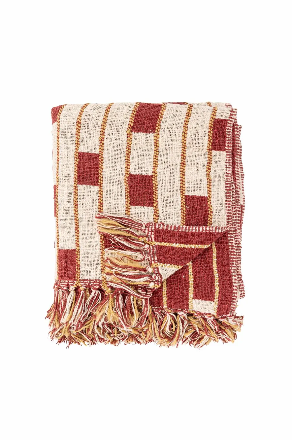 Bloomingville Tæpper & Plaider>Cang Kast Rød