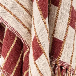 Bloomingville Tæpper & Plaider>Cang Kast Rød