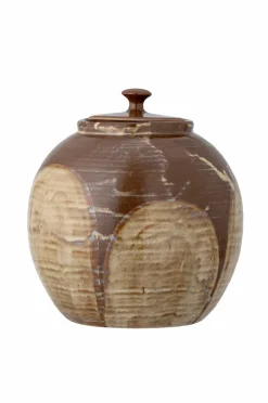 Bloomingville Småopbevaring>Krukke med låg Nasib Brun