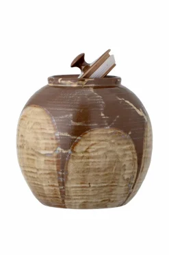 Bloomingville Småopbevaring>Krukke med låg Nasib Brun