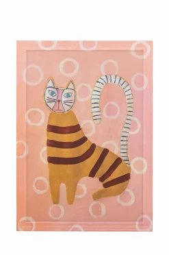 Bloomingville Posters & Billeder>Missy Illustration m/ramme Rose