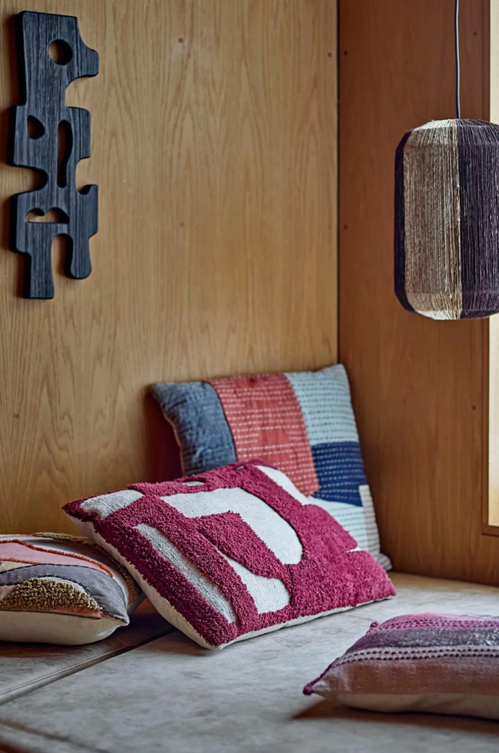 Bloomingville Posters & Billeder>Sare Vægdekoration Sort