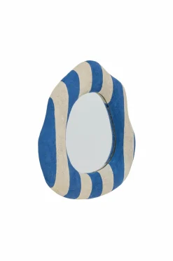 Bloomingville Spejle>Travis vægspejl Blå