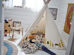 Bloomingville MINI Vægdekoration Leonel Brun