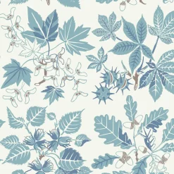 Boråstapeter Tapeter>Tapet Arboretum Blå 5834