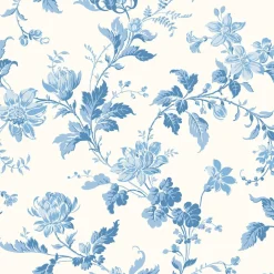 Boråstapeter Tapet Blomslinga Blue 6146