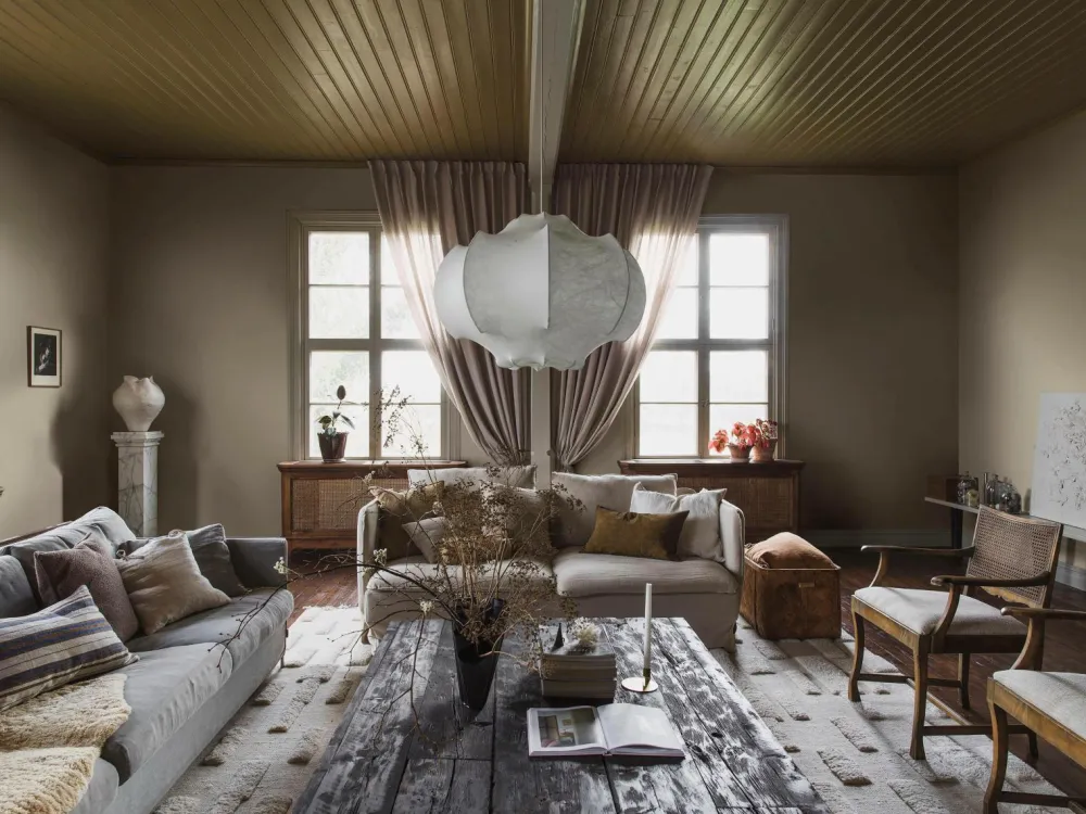 Boråstapeter Tapeter>Tapet Canvas Shimmer Beige 6123