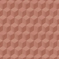 Boråstapeter Tapet Cube Rød 4748 Clearance