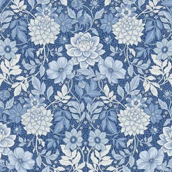 Boråstapeter Tapeter>Tapet Dahlia Garden Blue 6141
