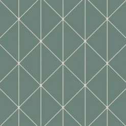Boråstapeter Tapeter>Tapet Diamonds Green 4740
