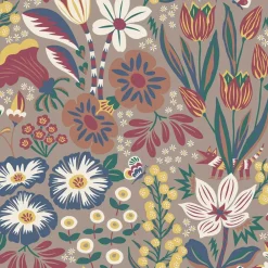 Boråstapeter Tapeter>Tapet Hanna Werning Trädgården Multi 2096