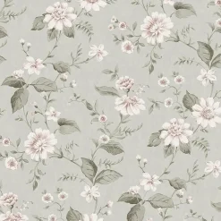 Boråstapeter Tapet Laura's Cottage Grøn 3574 Best