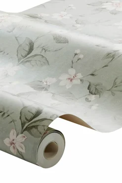 Boråstapeter Tapet Laura's Cottage Grøn 3574 Best