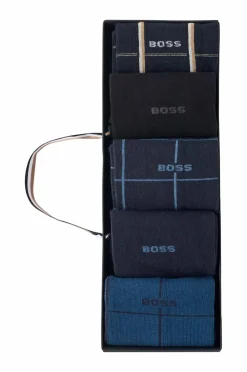BOSS Undertøj>Strømper 5prsgiftset Check CC 5-pak 960Open miscellaneous