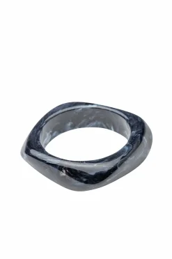 BOW19 Details Bangle Big Square Black marble Best