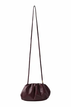 BOW19 Details Taske Dumpling Bag Purple Discount